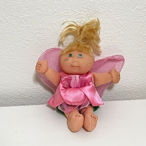 Cabbage Patch Kids I Love You a Bunch Garden Fairy Doll Rose Flower 1995 Mattel - Picture 1 of 11